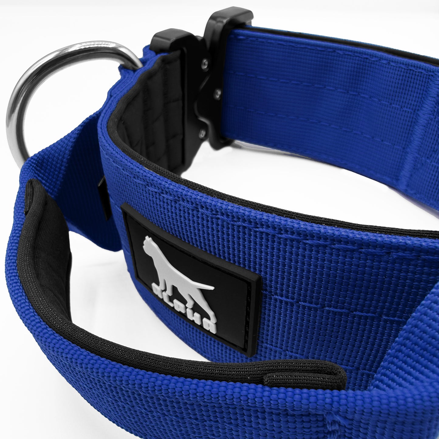 5cm Tactical Collar with Handle - Blue