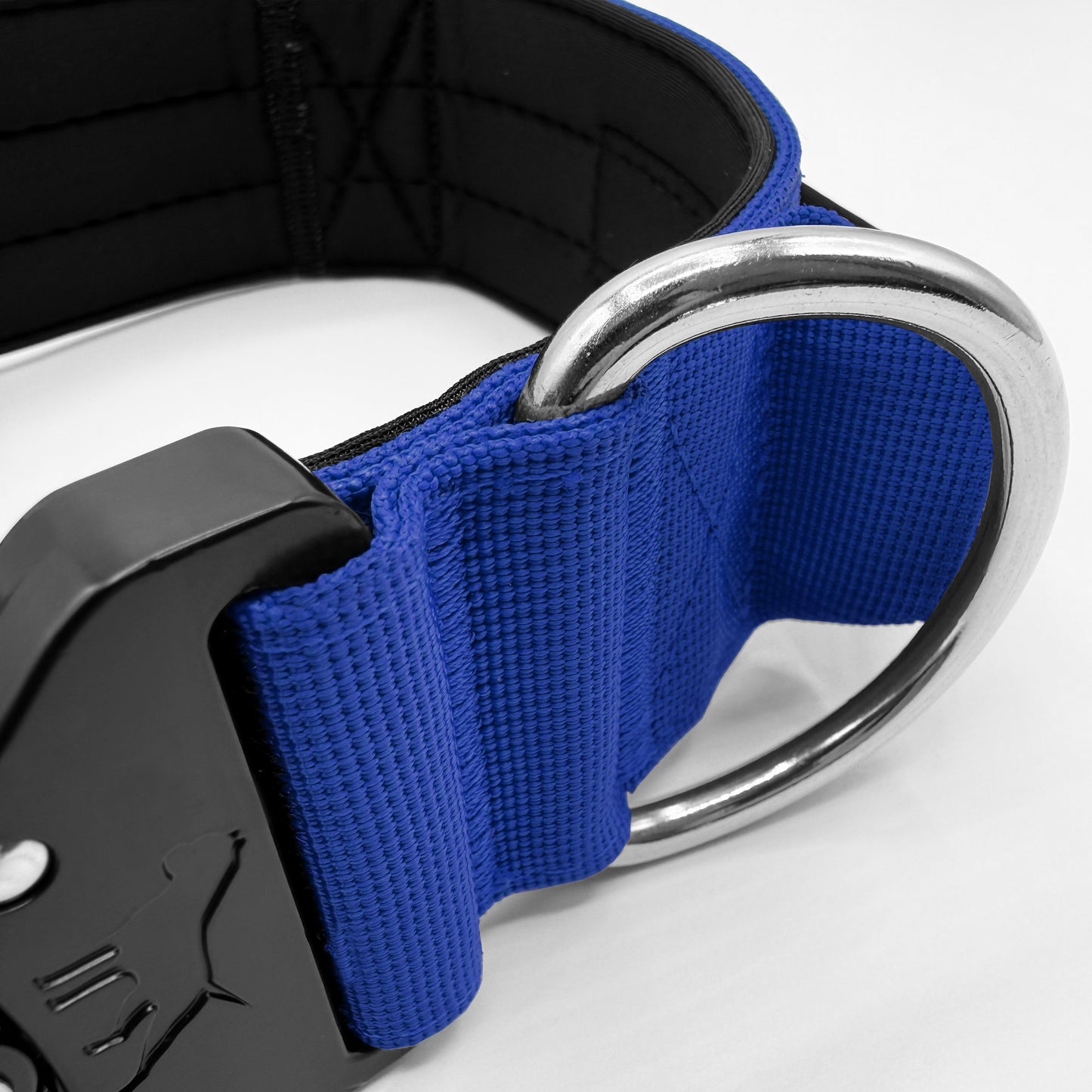 5cm Tactical Collar with Handle - Blue