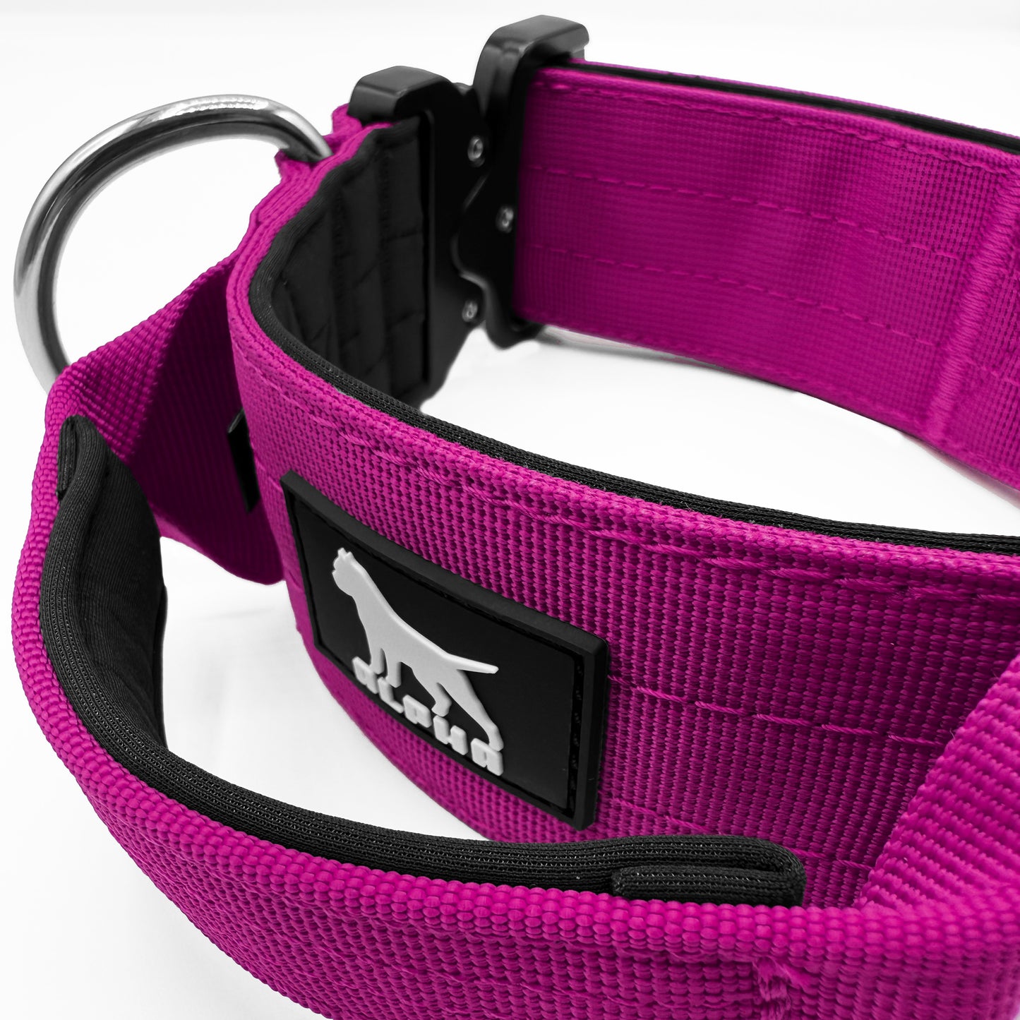 5cm Tactical Collar with Handle - Magenta