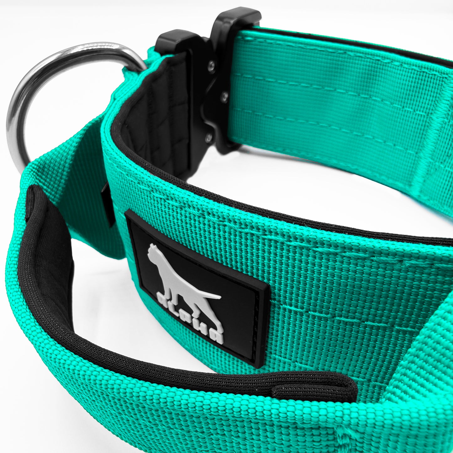 5cm Tactical Collar with Handle - Cyan