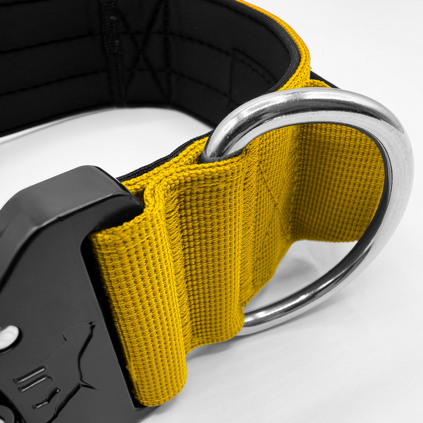 5cm Tactical Collar with Handle - Yellow