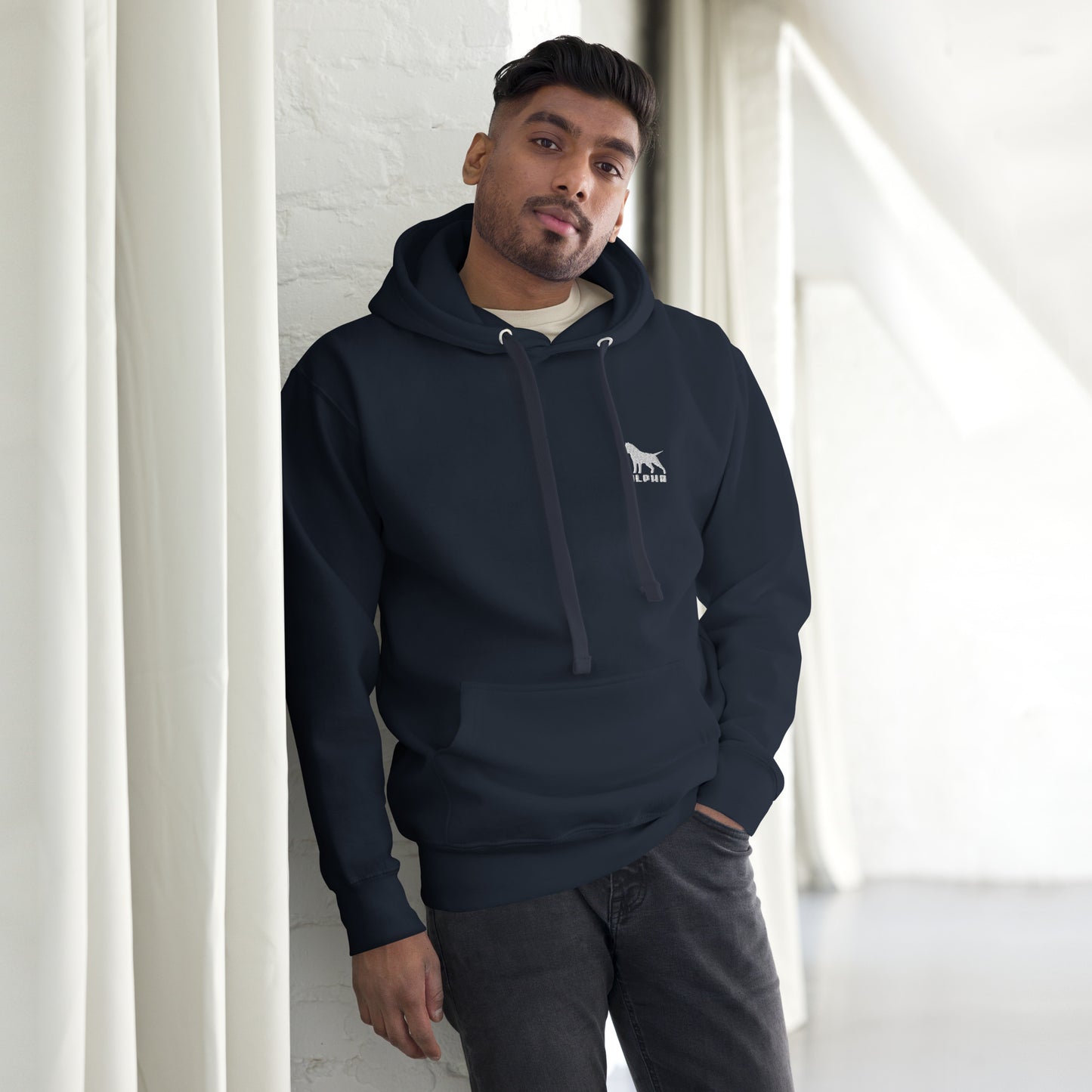 Alpha Hoodie - Navy