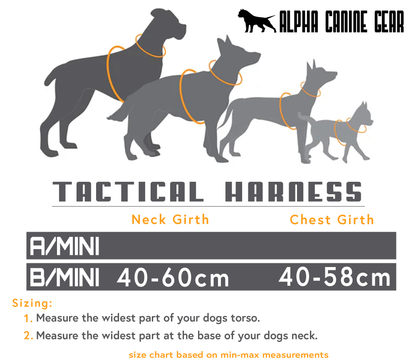 Mini Tactical Harness - Red
