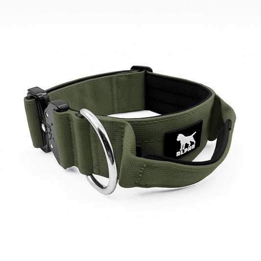 5cm Tactical Collar with Handle - Khaki