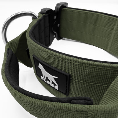 5cm Tactical Collar with Handle - Khaki