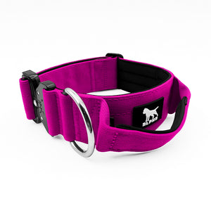 5cm Tactical Collar with Handle - Magenta