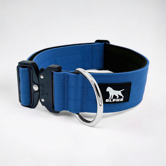 5cm Tactical Collar - Blue