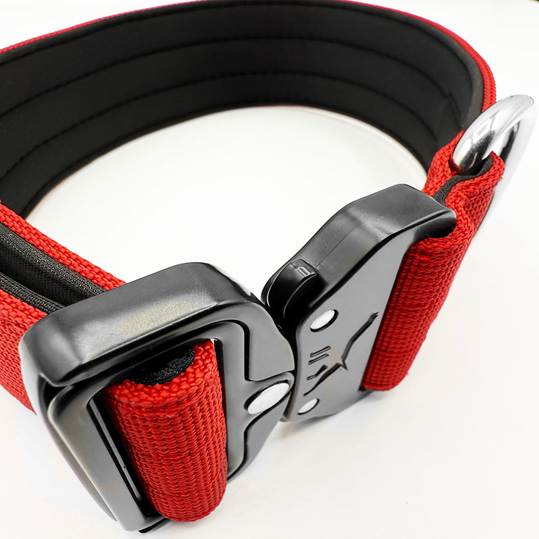5cm Tactical Collar - Red