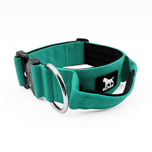 5cm Tactical Collar with Handle - Cyan