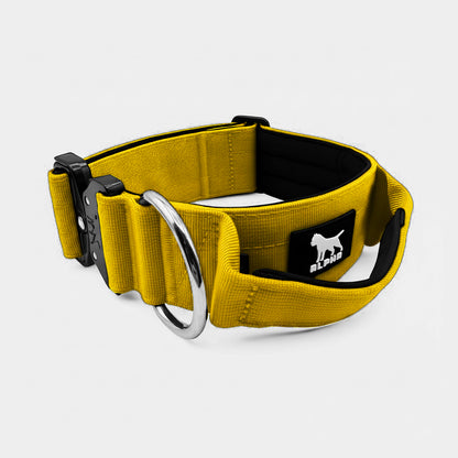 5cm Tactical Collar with Handle - Yellow